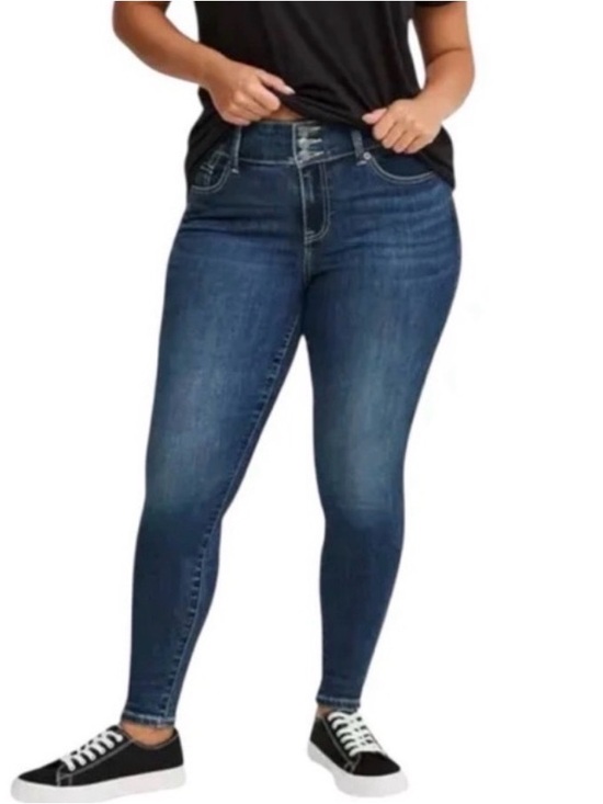 torrid Denim - Torrid Jegging Skinny Super Soft High Rise Dark Wash Jeans size 18T